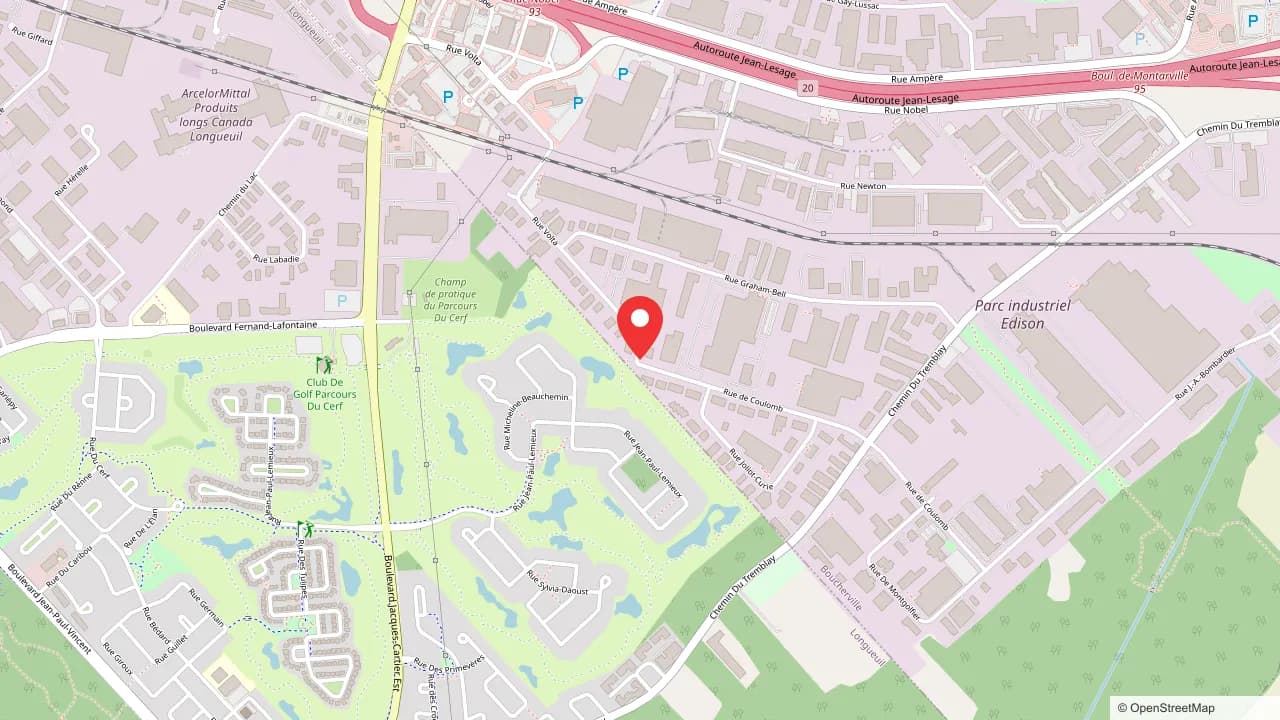 Map of the MAGIECHEM® location (© OpenStreetMap)